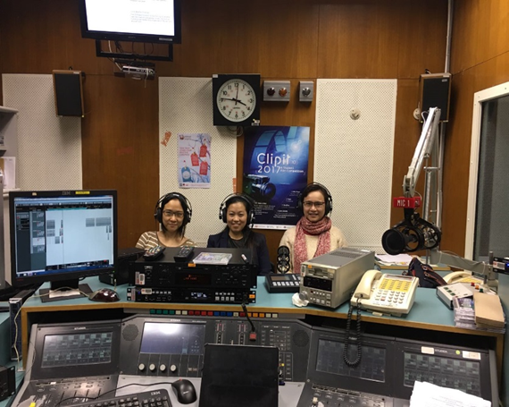 Promotion through weekly radio program (Nepali program) at RTHK